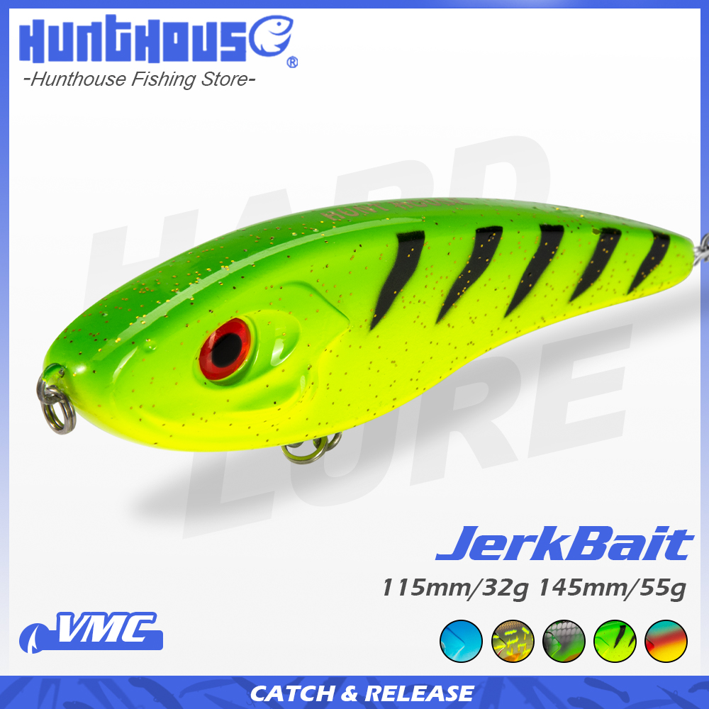 Fishing Lure Swimbait - Leurre de pêche Hunthouse Jerkbait Musky