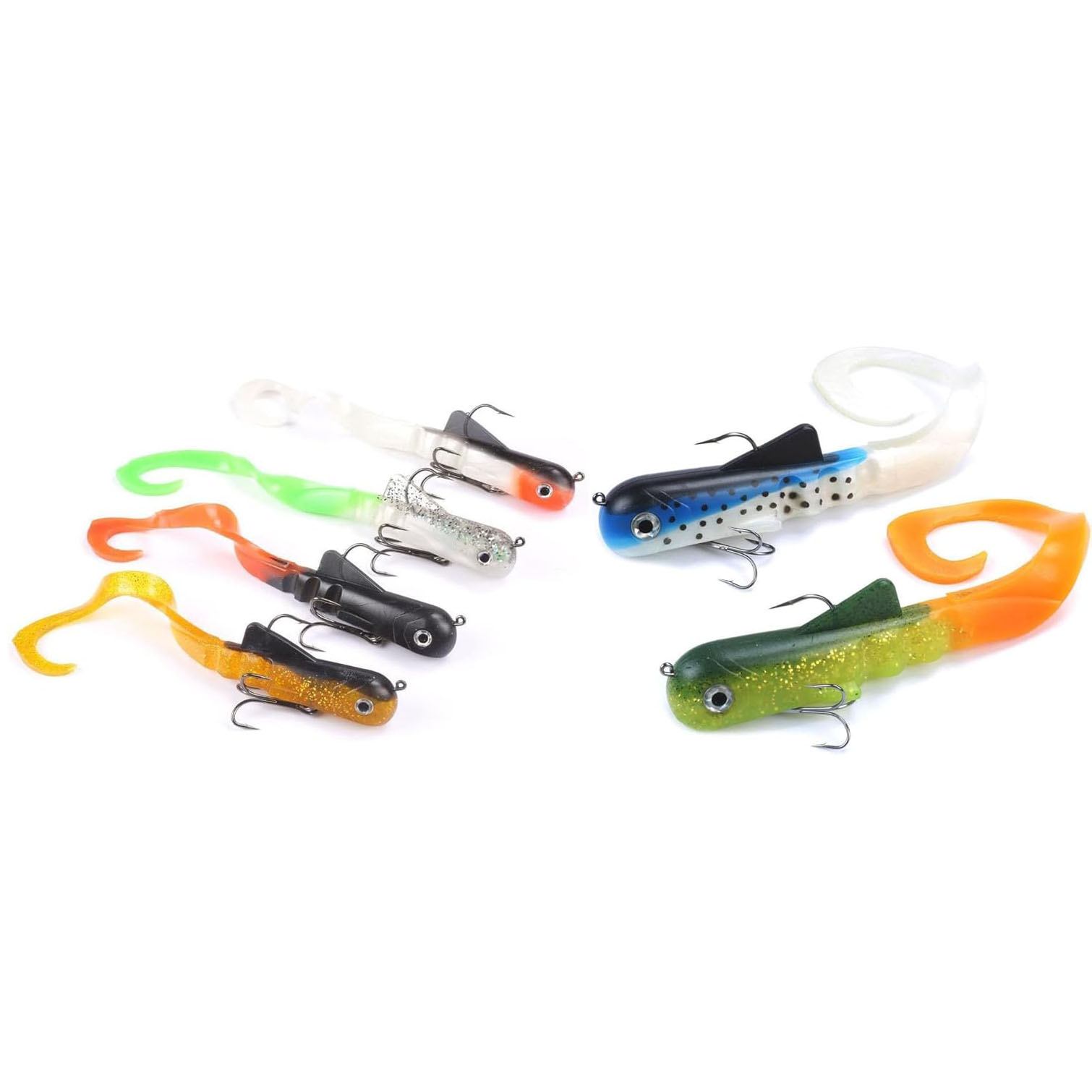 Fishing Lure Soft Plastic - Appât souple pour la pêche en