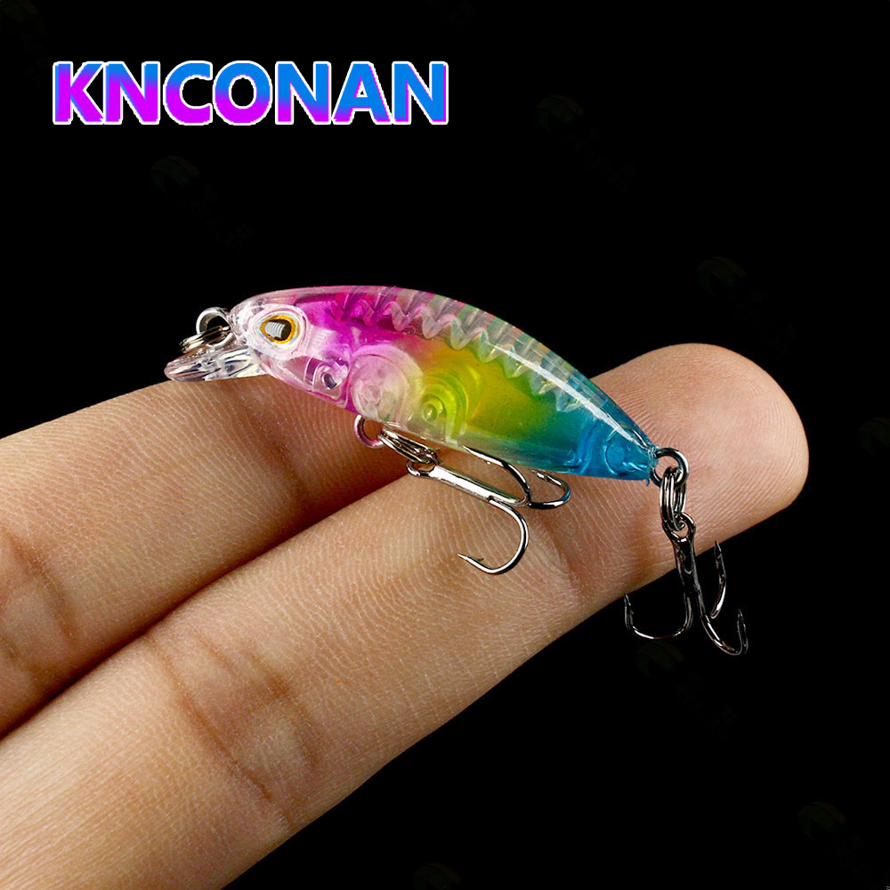 Fishing Lure Crankbait - 2Pc 40MM 2G Mini méné leurres