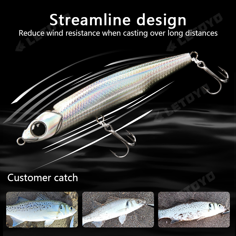 LETOYO crayon coulant 17g 12g- - Fishing Lure Topwater avis et prix