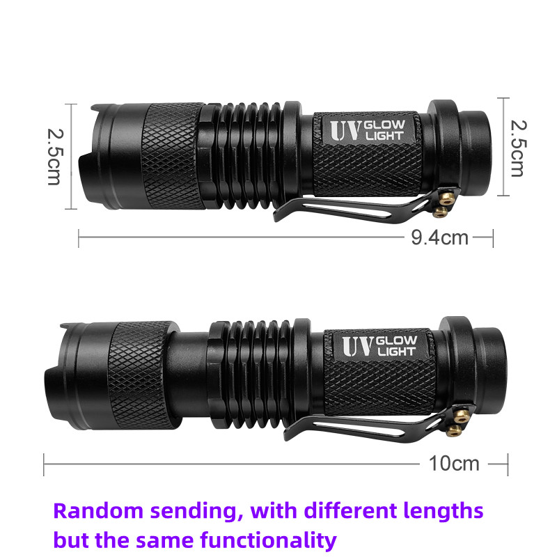 Mini lampe de poche UV 395nm,  - Fishing Lure Kit avis et prix