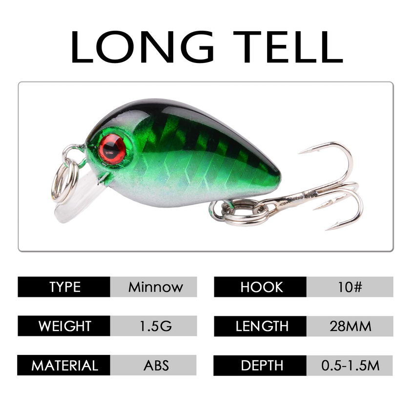Mini leurres de pêche flottant - Fishing Lure Topwater avis et prix